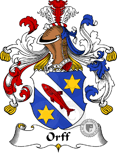 Coat of arms of family Orff