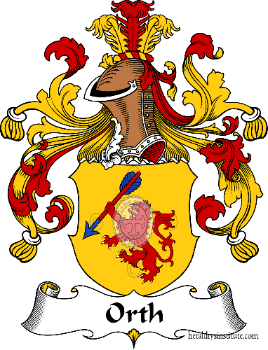 Coat of arms of family Orth