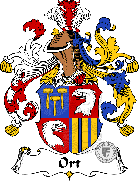 Coat of arms of family Ört