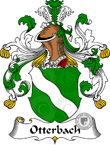 Wappen der Familie Otterbach   ref: 31512