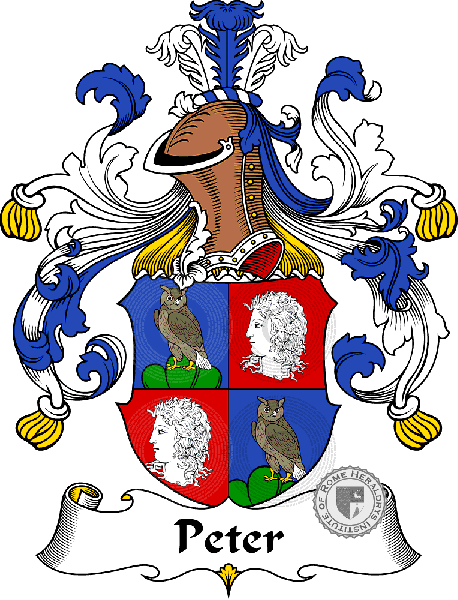 Coat of arms of family Peter