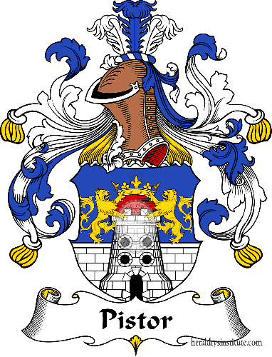 Coat of arms of family Pistor