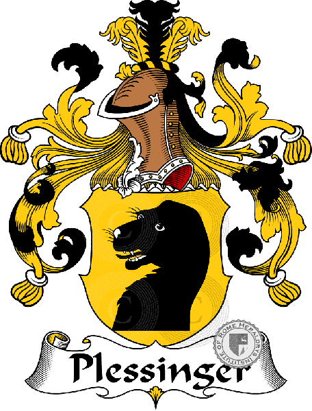 Wappen der Familie Plessinger   ref: 31569