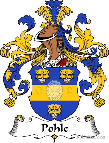 Wappen der Familie Pohle