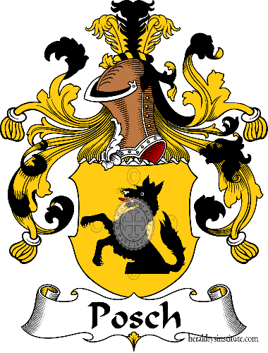 Wappen der Familie Posch