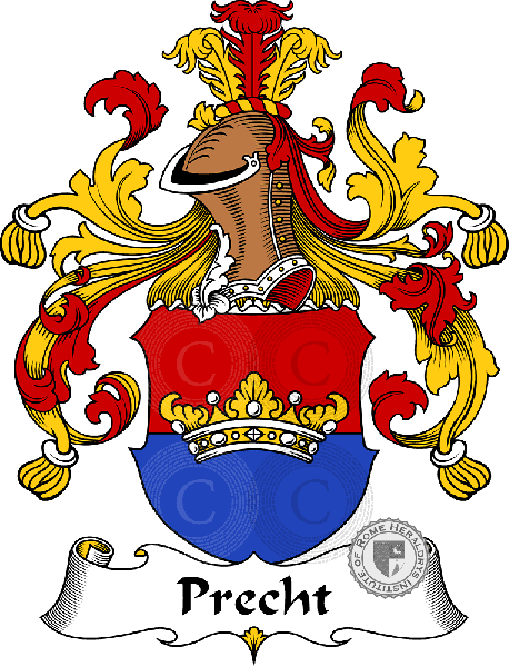 Coat of arms of family Precht