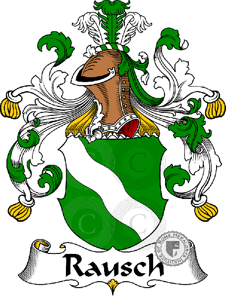 Coat of arms of family Rausch