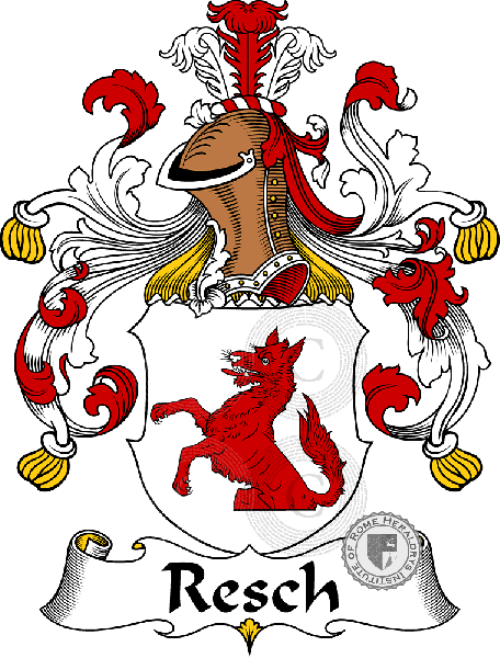 Coat of arms of family Resch