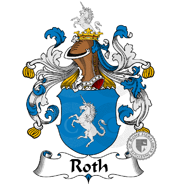 Coat of arms of family Roth