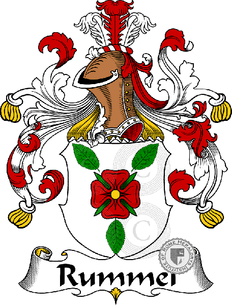 Coat of arms of family Rummel