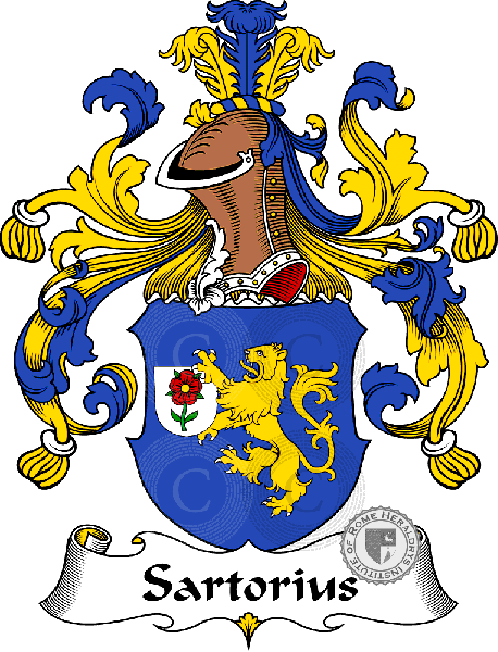 Wappen der Familie Sartorius