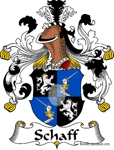 Wappen der Familie Schaff   ref: 31672