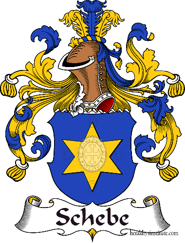Escudo de la familia Schebe   ref: 31696