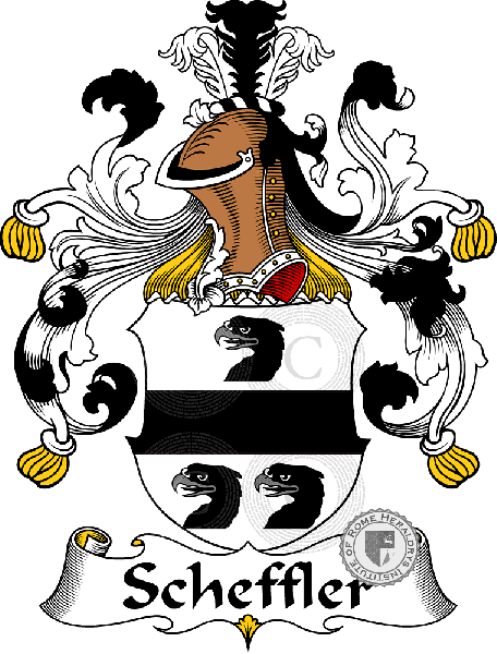 Wappen der Familie Scheffler   ref: 31706