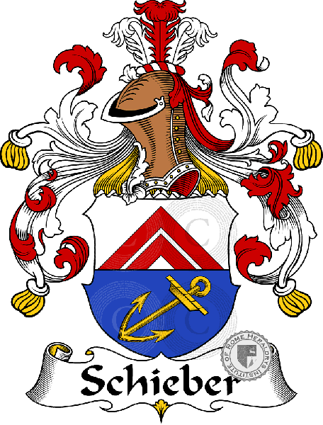 Wappen der Familie Schieber   ref: 31729