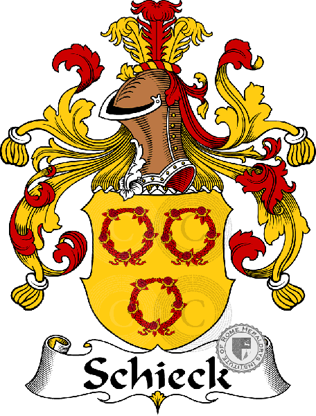 Coat of arms of family Schieck