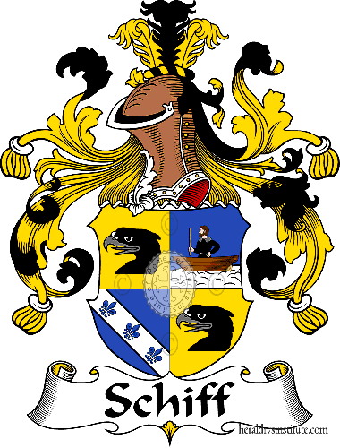 Coat of arms of family Schiff   ref: 31733