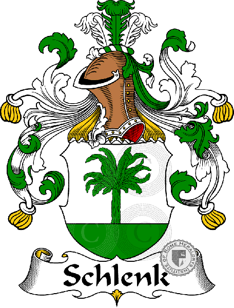Wappen der Familie Schlenk   ref: 31756