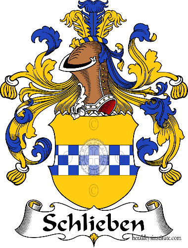 Coat of arms of family Schlieben   ref: 31757