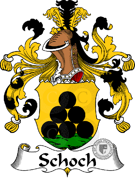 Coat of arms of family Schoch