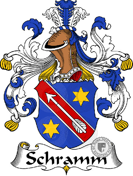 Coat of arms of family Schramm