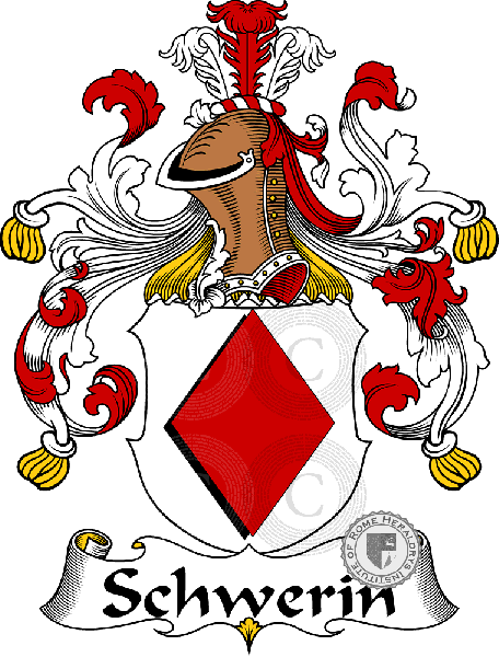 Coat of arms of family Schwerin