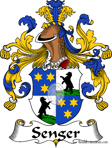 Coat of arms of family Senger