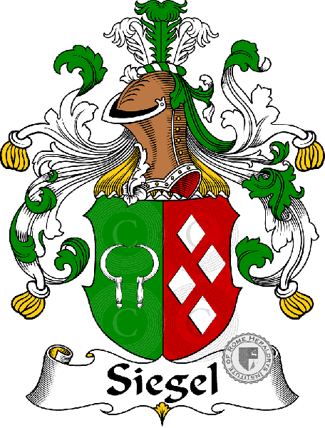 Coat of arms of family Siegel