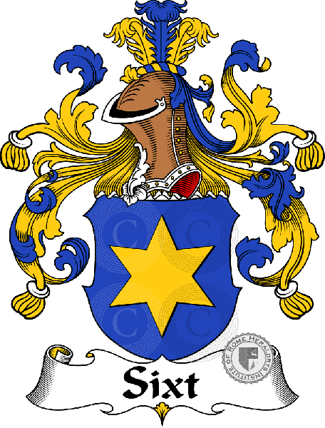 Wappen der Familie Sixt