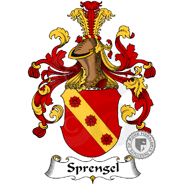 Coat of arms of family Sprengel