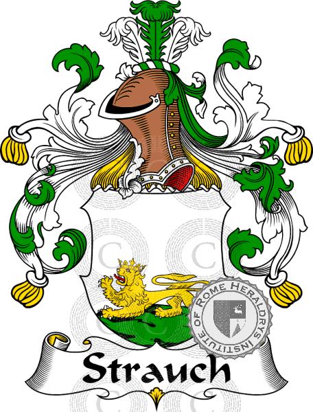 Escudo de la familia Strauch