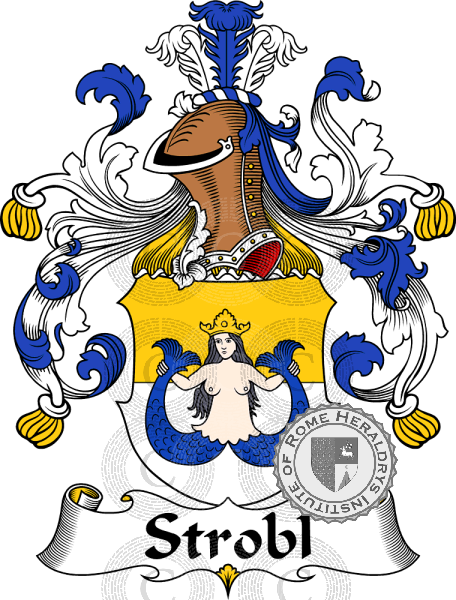 Coat of arms of family Strobl