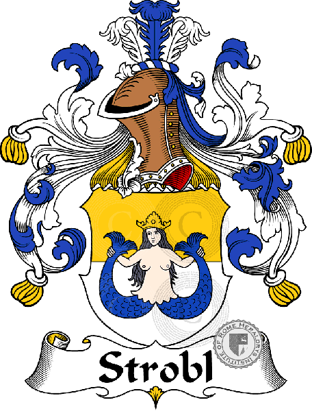 Escudo de la familia Strobl