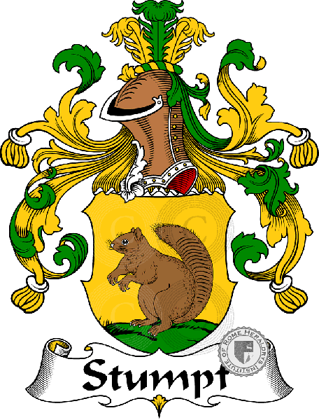 Coat of arms of family Stumpf