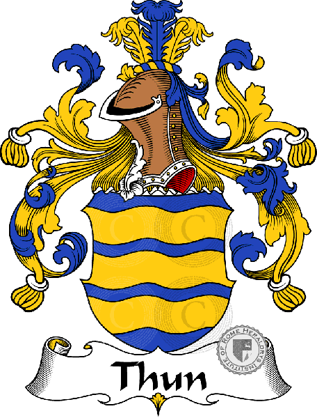 Escudo de la familia Thun   ref: 31952