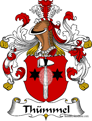 Escudo de la familia Thümmel   ref: 31955