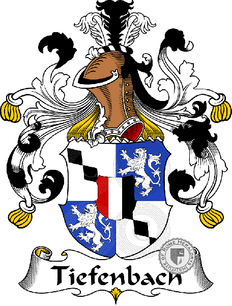 Wappen der Familie Tiefenbach   ref: 31956