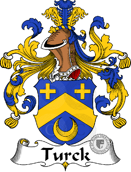 Coat of arms of family Turck