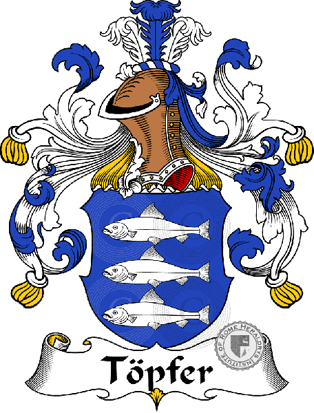 Escudo de la familia Töpfer   ref: 31972
