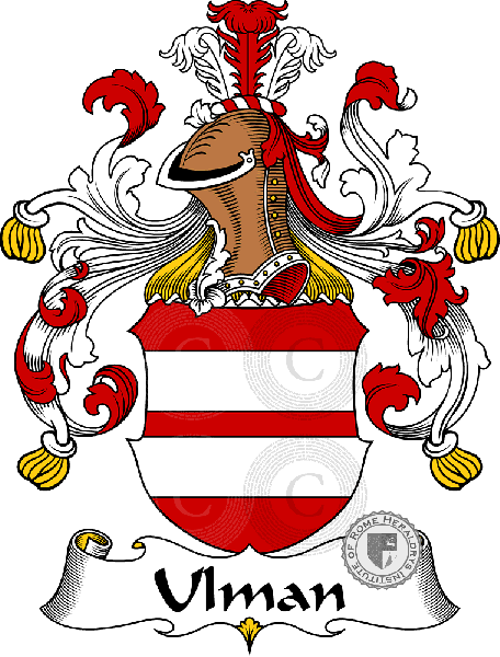 Coat of arms of family Ulman