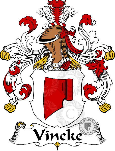 Coat of arms of family Vincke