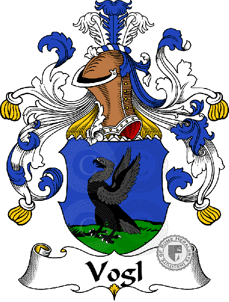 Wappen der Familie Vogl   ref: 31992