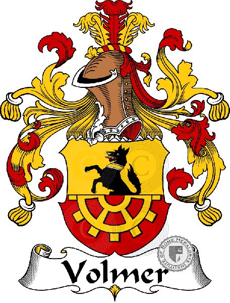 Wappen der Familie Volmer   ref: 31997