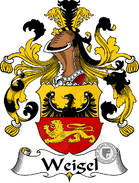 Wappen der Familie Weigel