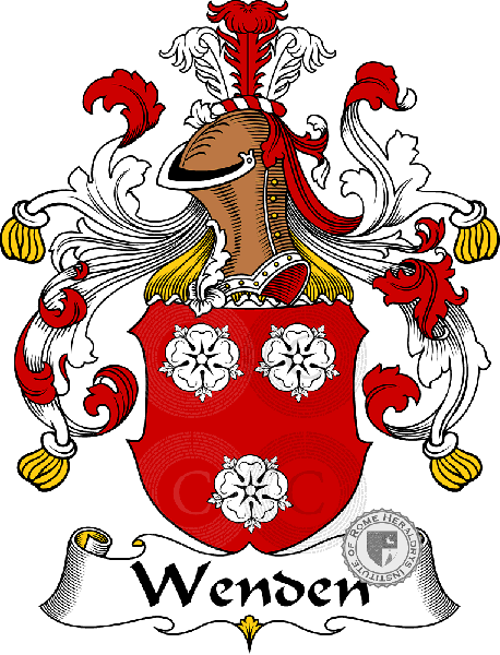 Escudo de la familia Wenden   ref: 32056