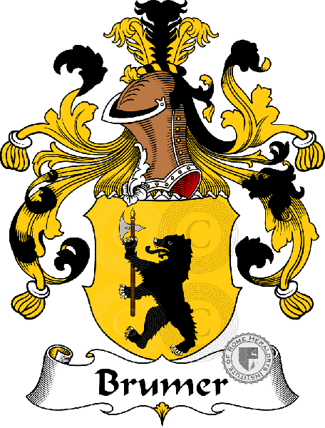 Wappen der Familie Brumer   ref: 32093