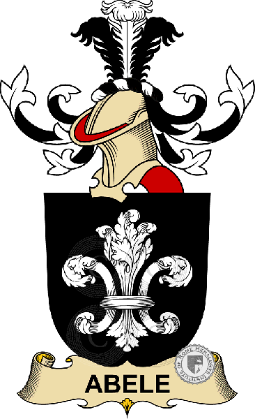 Wappen der Familie Abele   ref: 32106