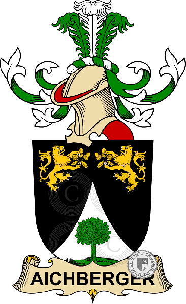 Wappen der Familie Aichberger   ref: 32115