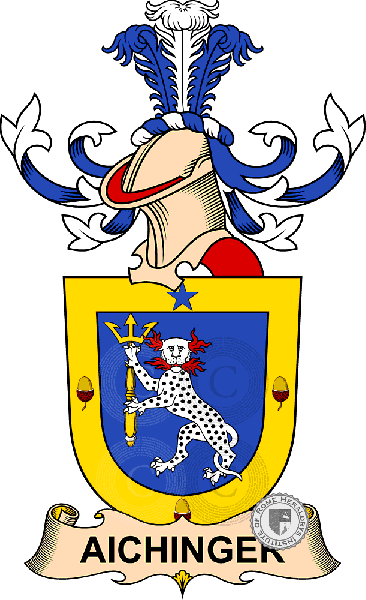 Wappen der Familie Aichinger   ref: 32116