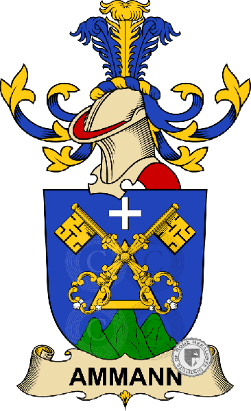 Wappen der Familie Ammann   ref: 32127